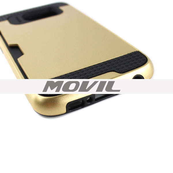 NP-2396 2 en 1 tpu    pc funda  para Samsung Galaxy S6-6